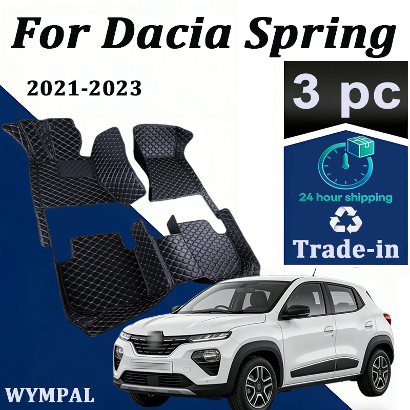 Tech Accessories Luxury - Tikar lantai mobil untuk Dacia Spring