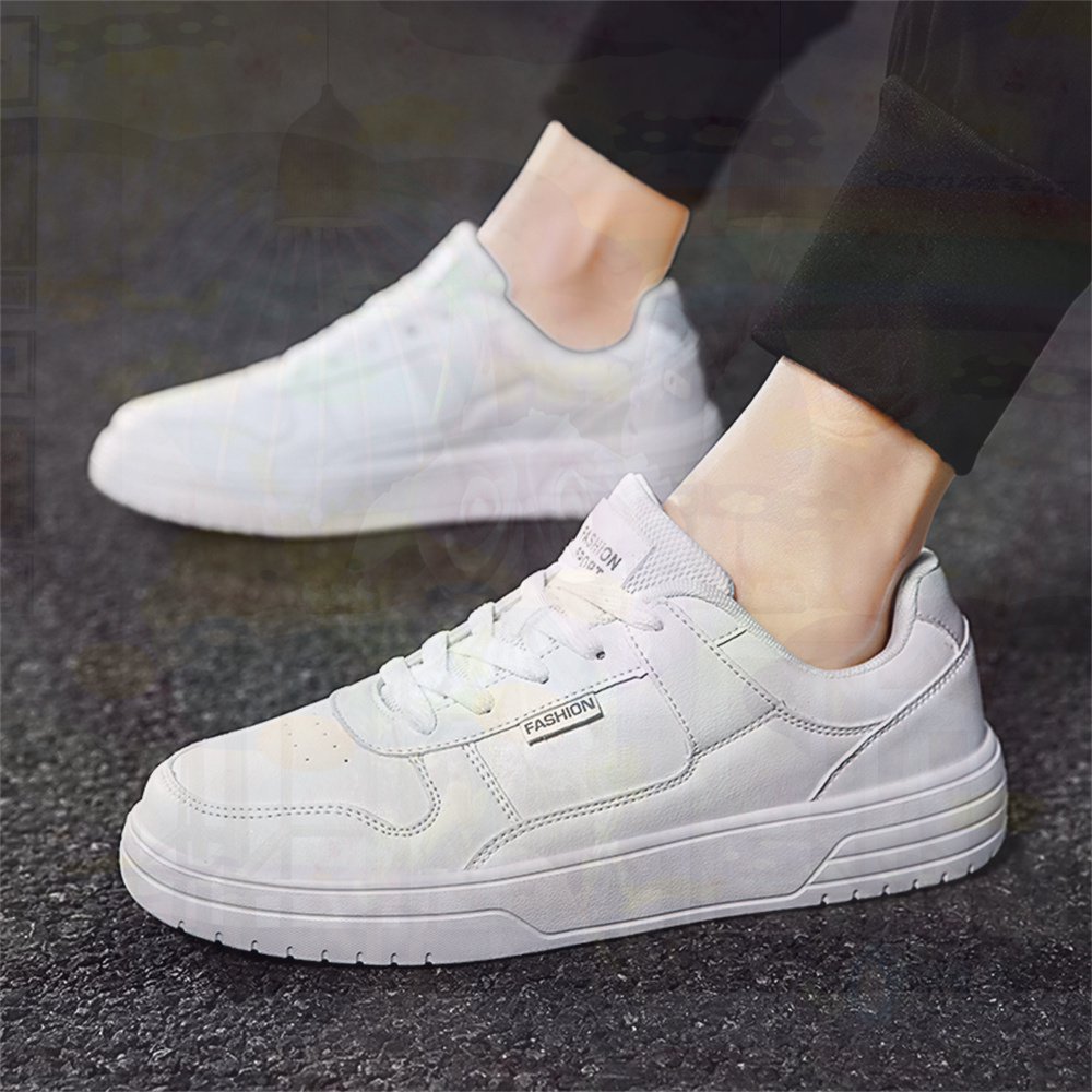Tech Accessories Dropshipping - Sepatu Kulit PU dengan Dasi 41