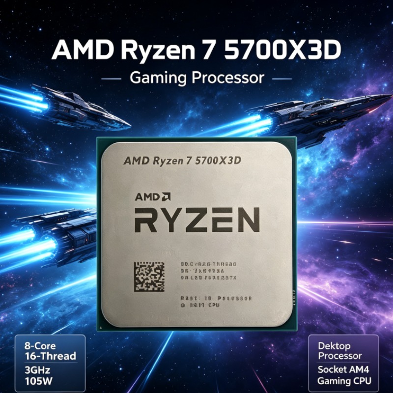 Amd Cpu Ryzen 7 - Prosesor Desktop AMD Ryzen 7 5700X3D