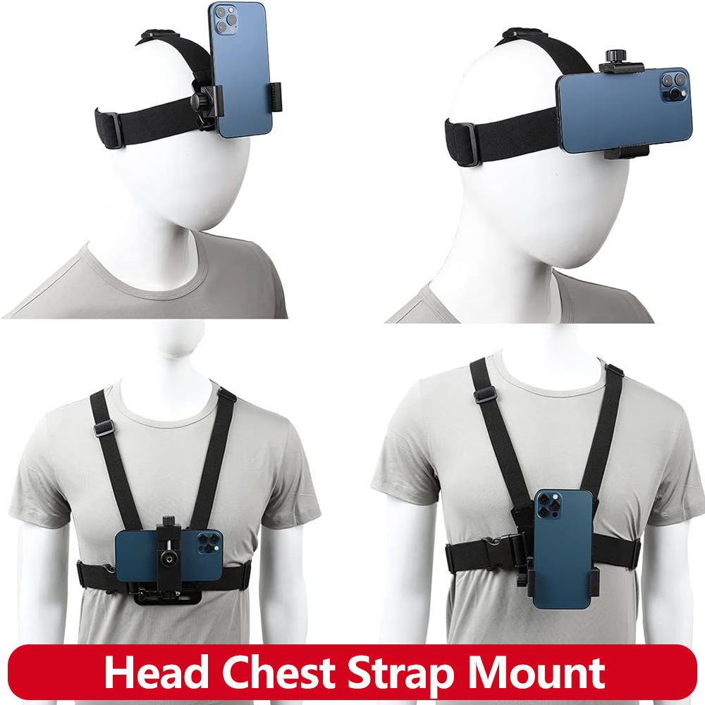 Mobile Tech Accessories - Kit Penyangga Tali Dada Ponsel, Klip