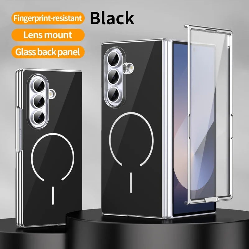 Tech Accessories Dropshipping - Casing Ponsel Lipat Magnetik Kaca untuk