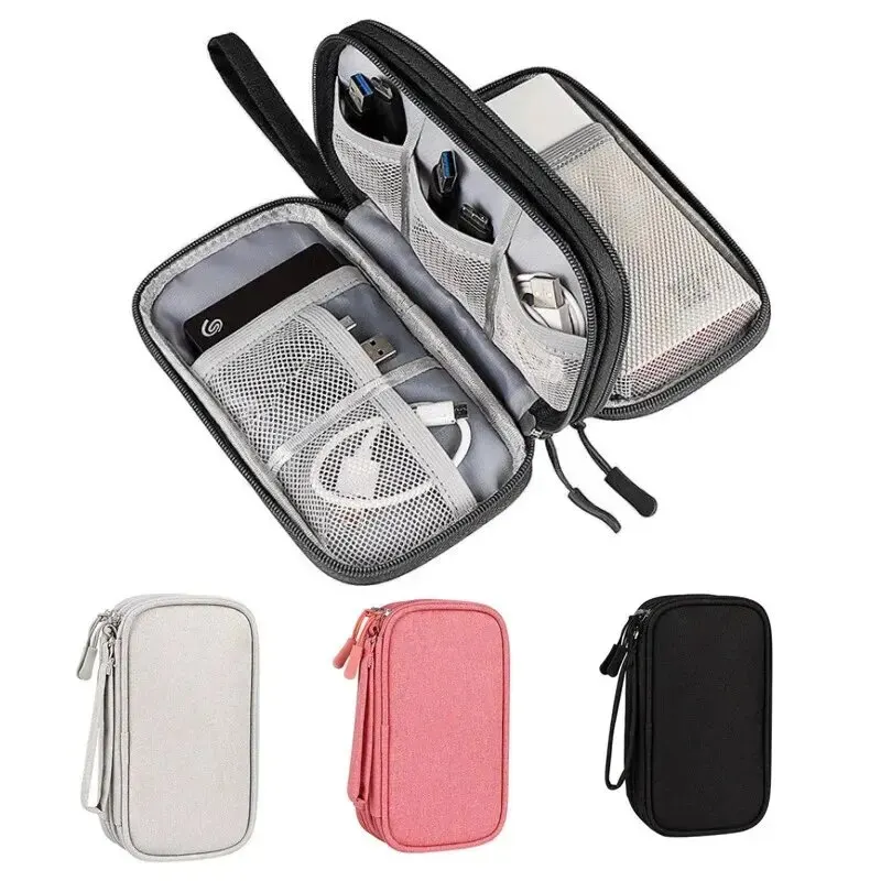 Travel Cable Organizer - 1 Buah Tas Organizer Perjalanan Baru