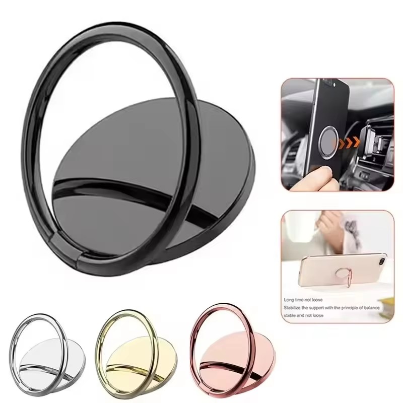Mobile Tech Accessories - Penyangga Ponsel Cincin Jari untuk iPhone
