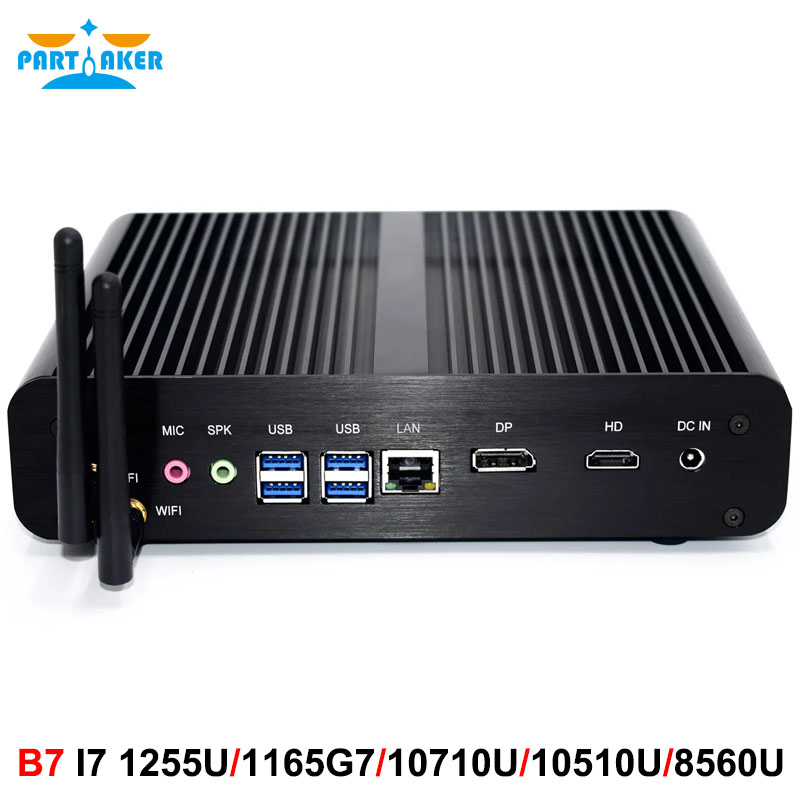 Intel Cpu Core I7 - Partaker Mini PC Tanpa Kipas Generasi