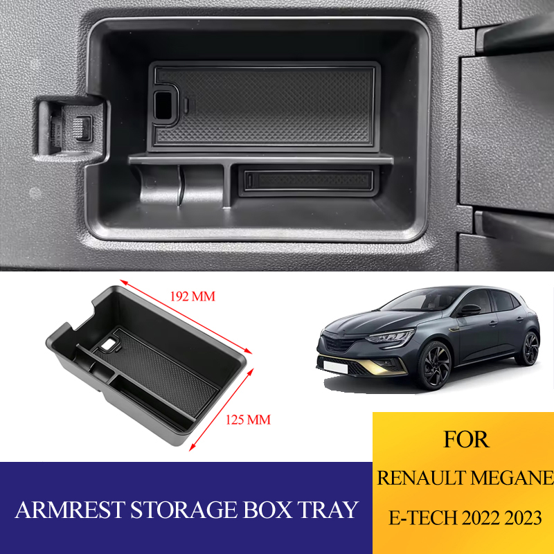 Tech Accessories 2022 - Kotak Penyimpanan Sandaran Tangan Mobil ABS