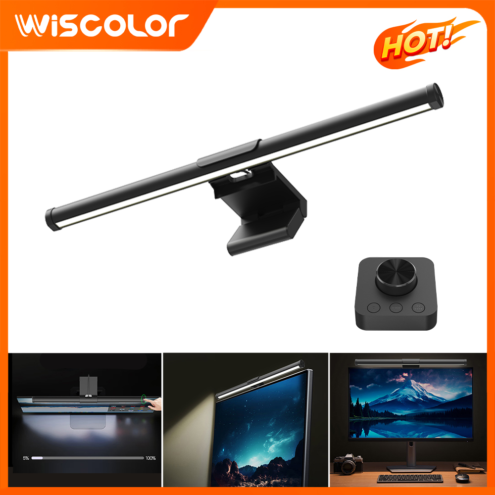 Tech Table Accessories - Lampu Monitor RGB Wifi Pintar, Lampu