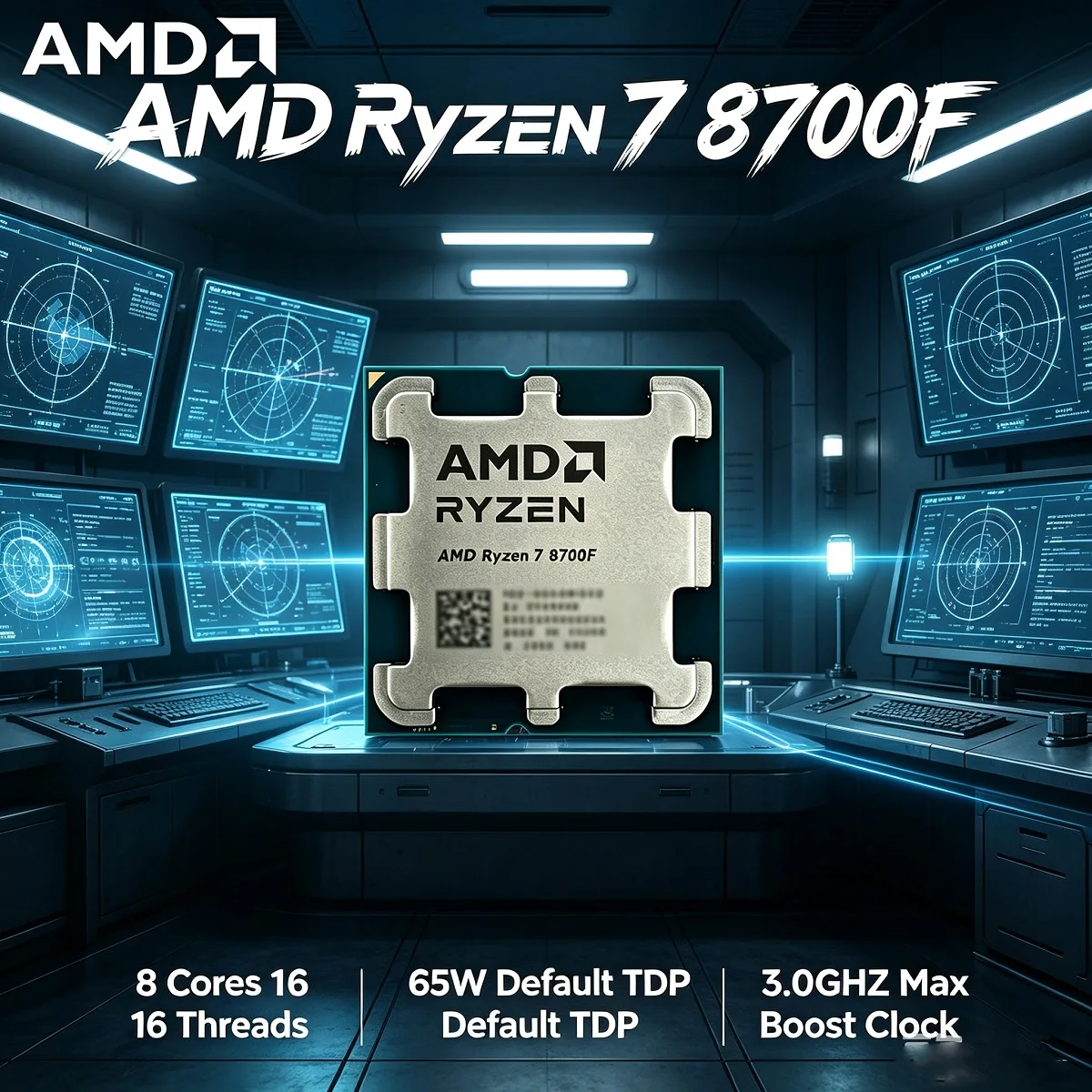 AMD Ryzen 7 8700F CPU Baru R7  - Amd Cpu Ryzen 7 ulasan dan harga