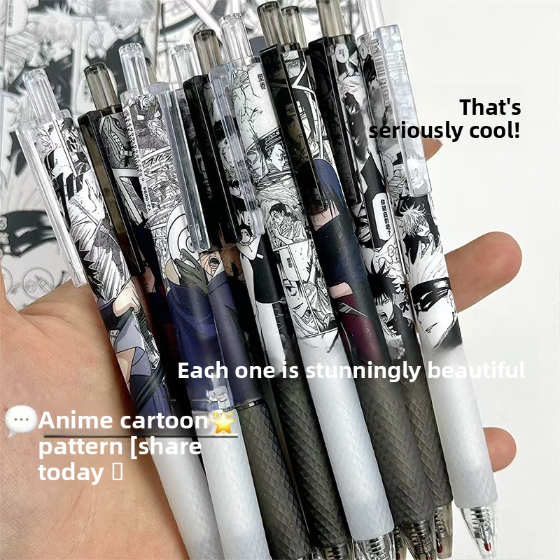 Pulpen Gel Anime Naruto Cetak  - Tech Accessories For Office ulasan dan harga