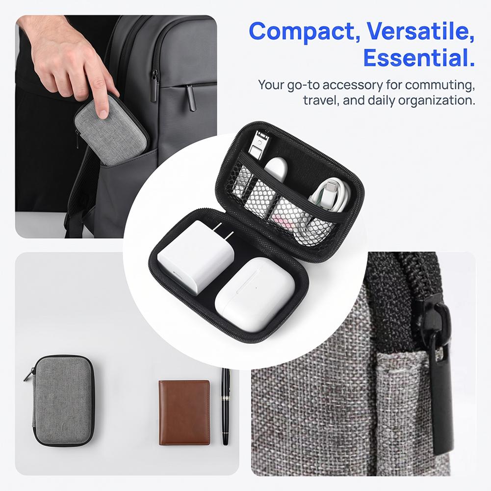 Tas Headphone Bisnis Tas Penyi - Travel Cable Organizer ulasan dan harga