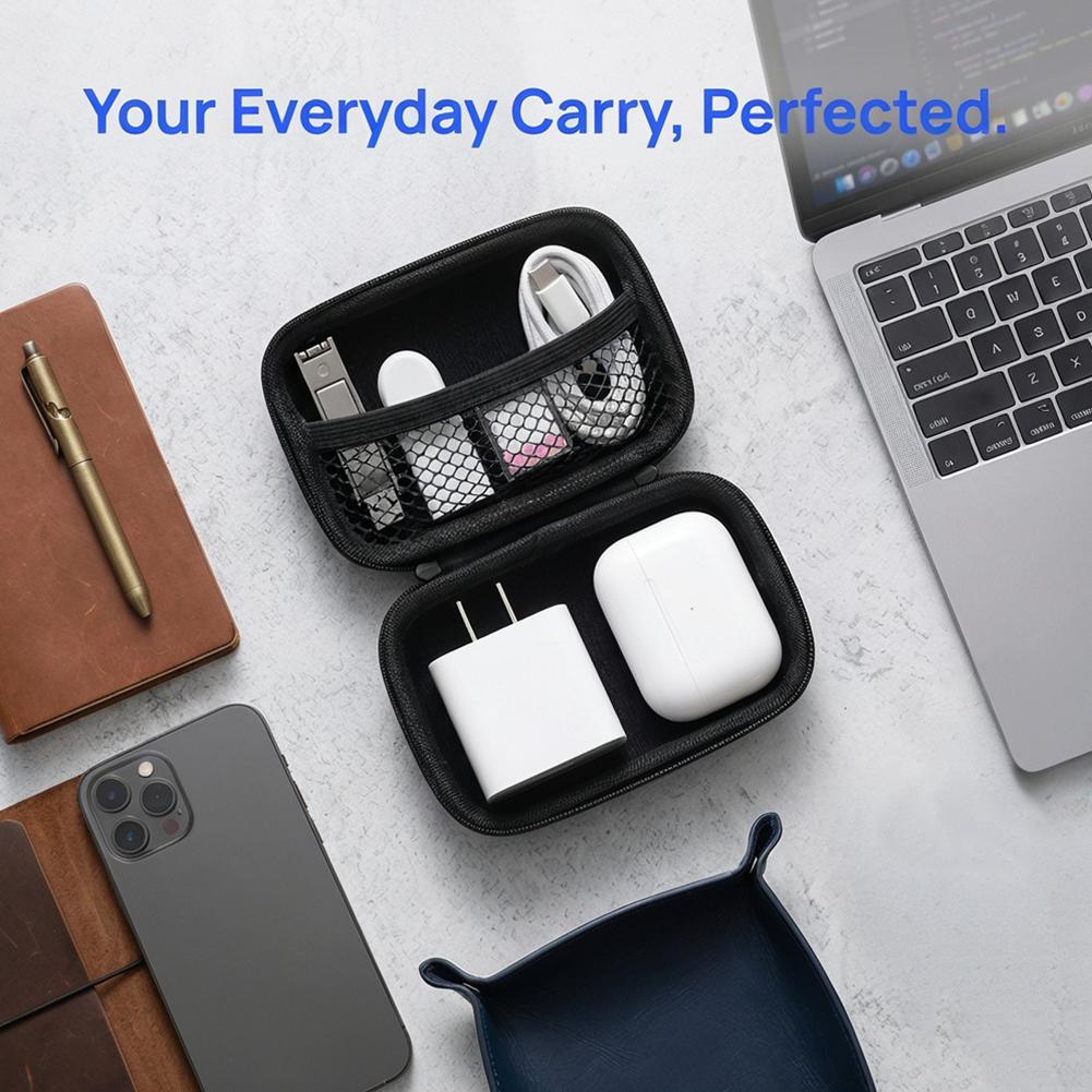 Tas Headphone Bisnis Tas Penyi - Travel Cable Organizer ulasan dan harga