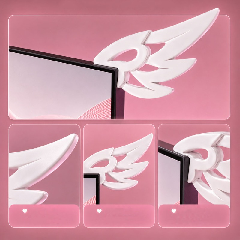 Dekorasi Sayap 3D Kawaii untuk - Tech Table Accessories ulasan dan harga