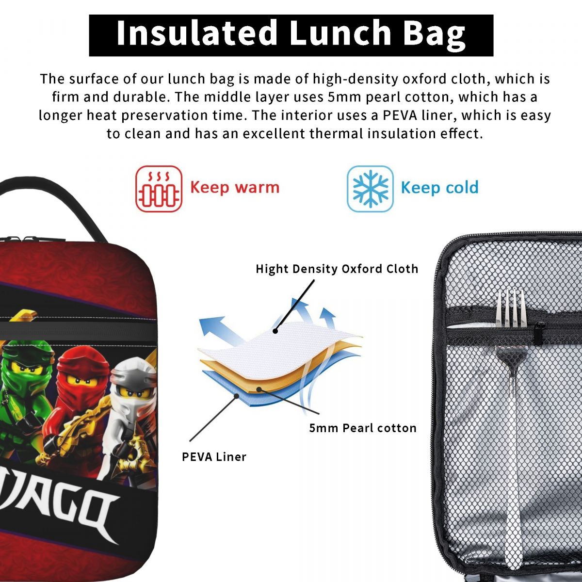 Tas Makan Siang Terisolasi Cus - Tech Accessories For Office ulasan dan harga