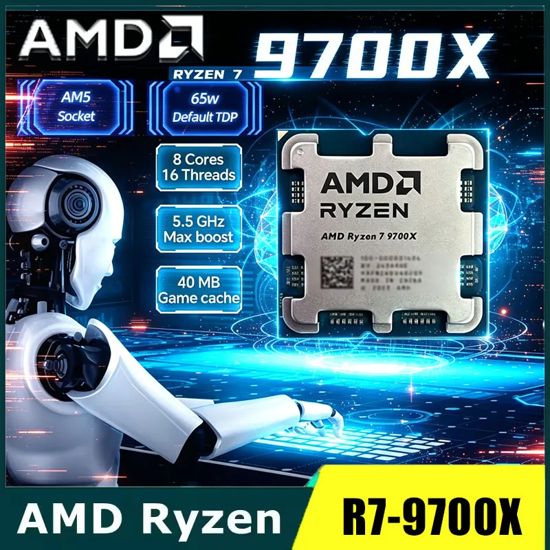 Prosesor CPU AMD Ryzen 7 9700X - Amd Cpu Ryzen 7 ulasan dan harga