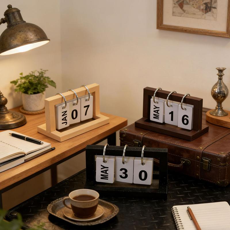 【M】Kalender Mini Dekorasi Meja - Tech Accessories For Office ulasan dan harga
