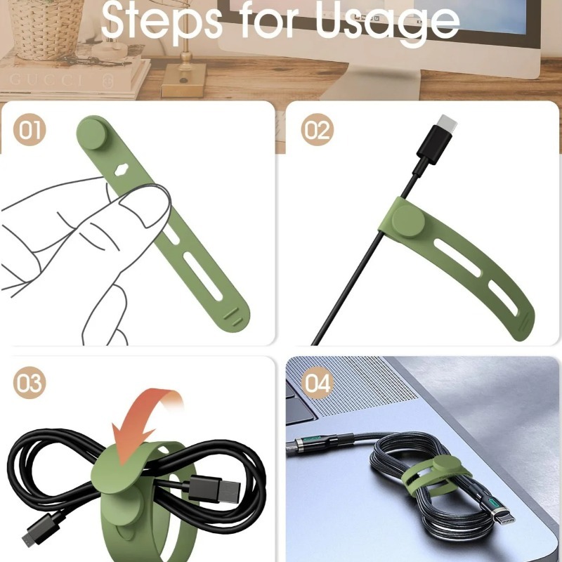 Pengatur kabel portabel, kabel - Travel Cable Organizer ulasan dan harga
