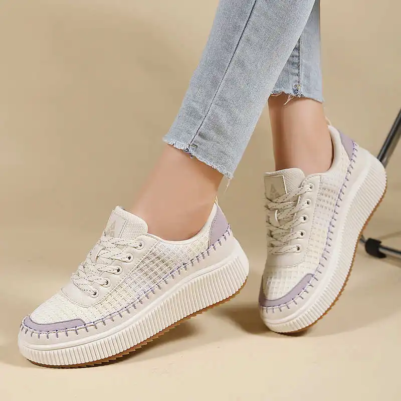 Sepatu kets flat wanita, sepat - Tech Accessories Dropshipping ulasan dan harga