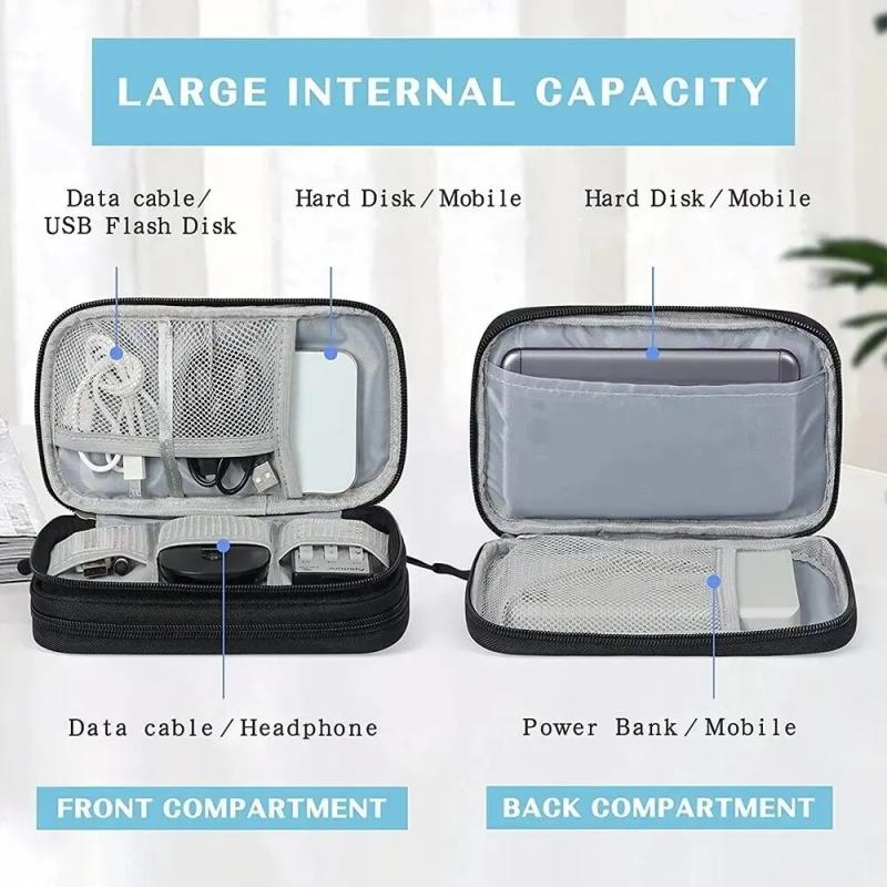 1 Buah Tas Organizer Perjalana - Travel Cable Organizer ulasan dan harga