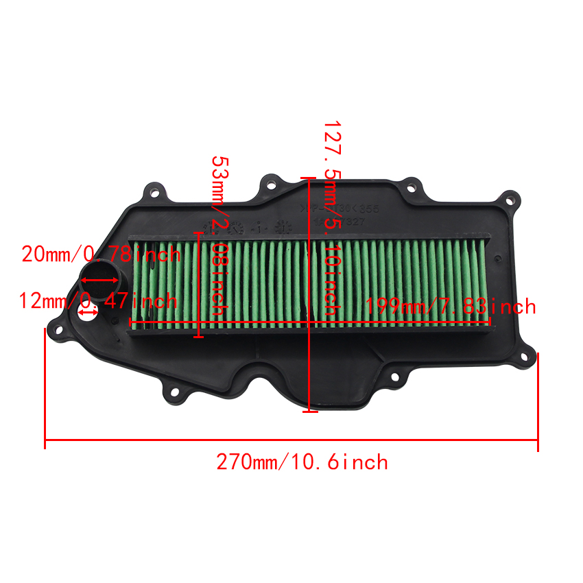 Filter Udara Sepeda Motor untu - Moto Tech Accessories & Workshop ulasan dan harga