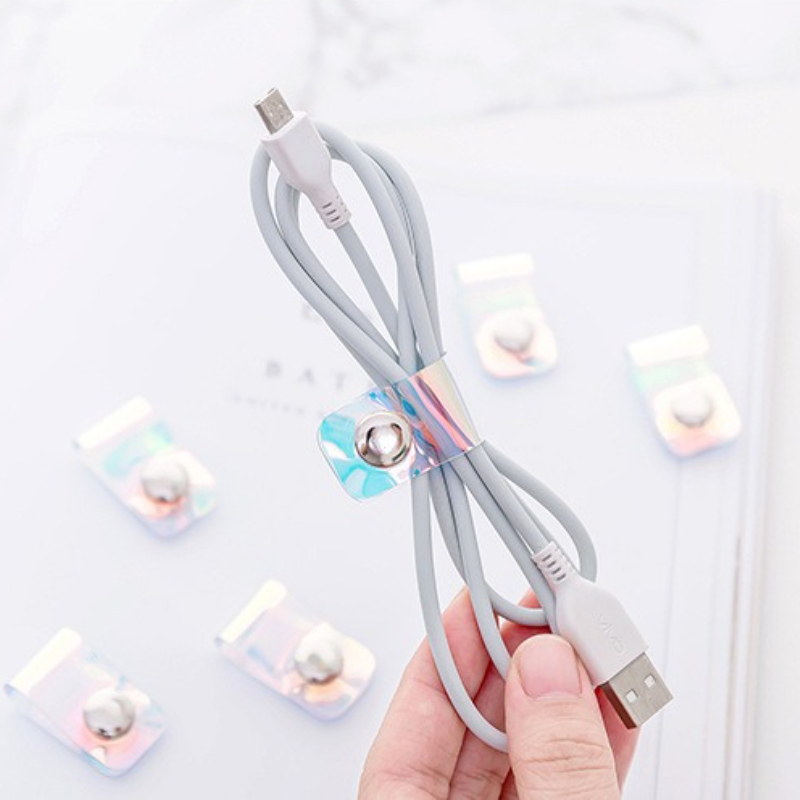 5 Buah Pengatur Kabel Data Sta - Travel Cable Organizer ulasan dan harga