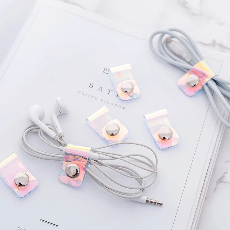 5 Buah Pengatur Kabel Data Sta - Travel Cable Organizer ulasan dan harga