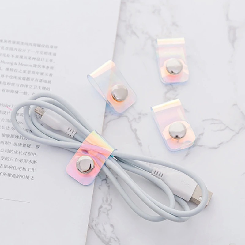 5 Buah Pengatur Kabel Data Sta - Travel Cable Organizer ulasan dan harga