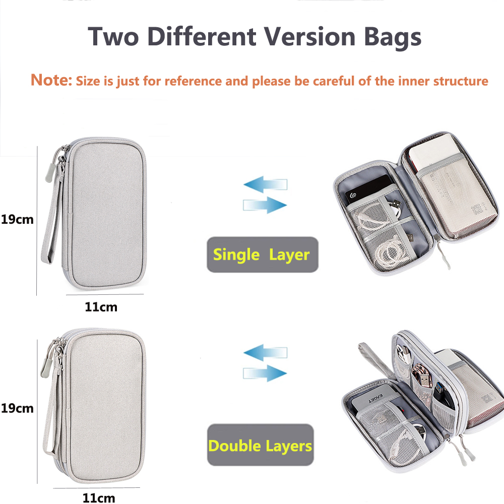 Tas Rias Multifungsi Tas Penyi - Travel Cable Organizer ulasan dan harga