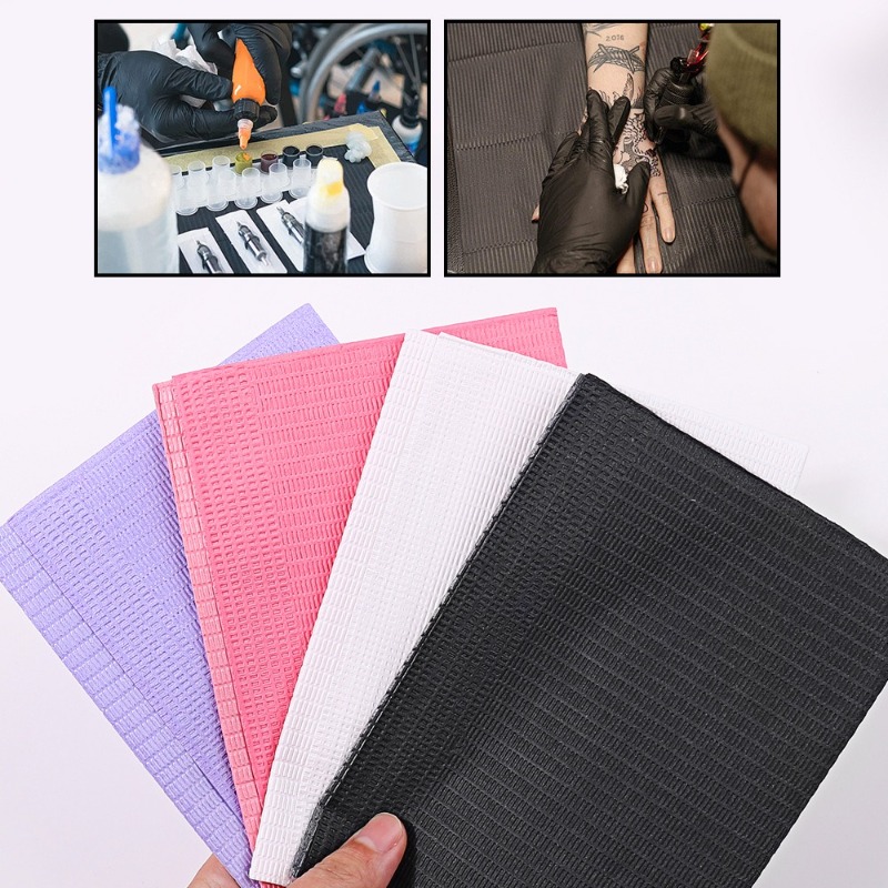 30/60PCS Alas Meja Tato Sekali - Tech Table Accessories ulasan dan harga