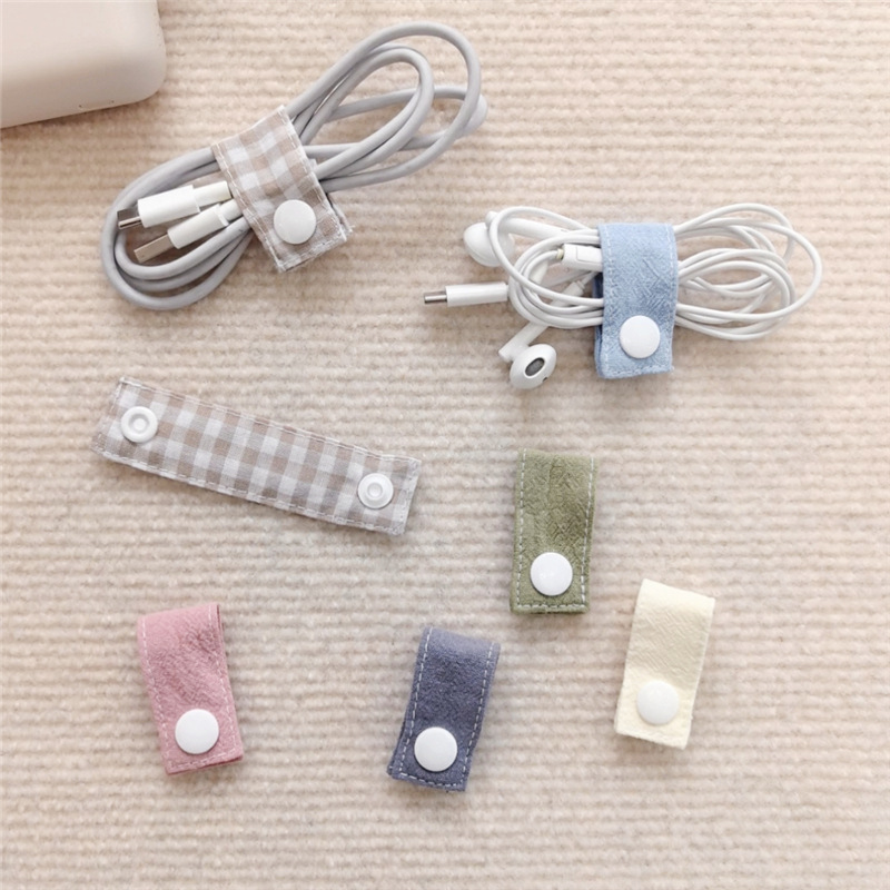 Pengikat Kabel Kain yang Dapat - Travel Cable Organizer ulasan dan harga