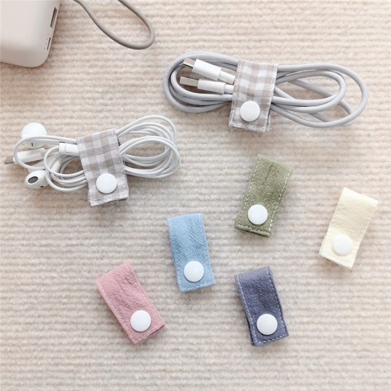Pengikat Kabel Kain yang Dapat - Travel Cable Organizer ulasan dan harga